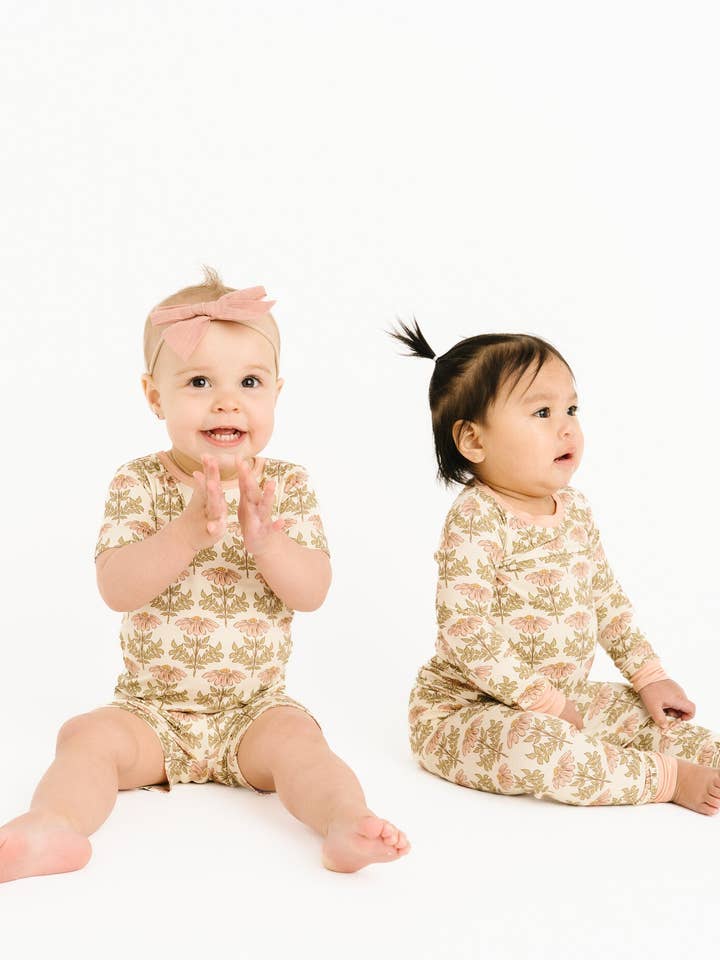 Little One Shop - Wholesale Sleepwear Set - Kids - Timeless Petals Bamboo Set10