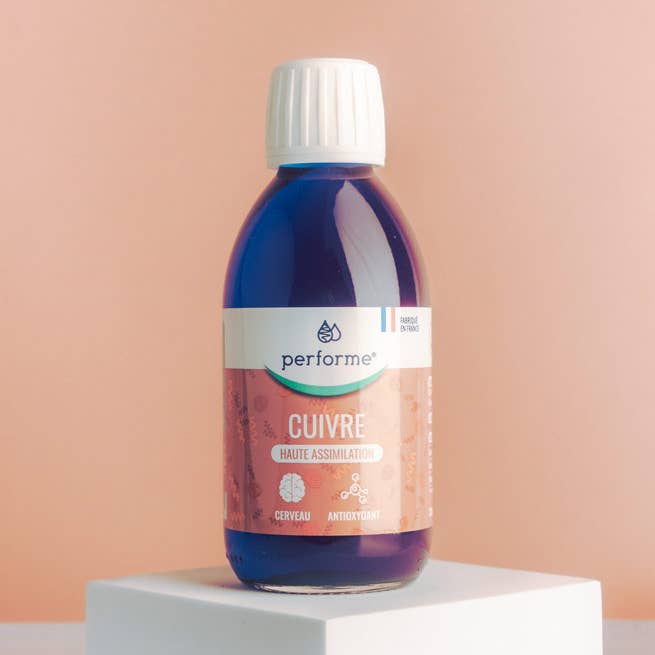 Complément Alimentaire Spiruline & Cuivre pour la vente par Performe