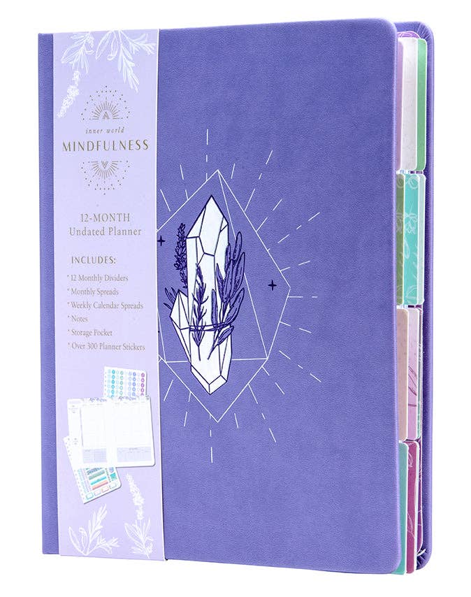 Insight Editions - #1 Pop Culture Publisher - Wholesale Planner - Mindfulness 12-Month Undated Planner0