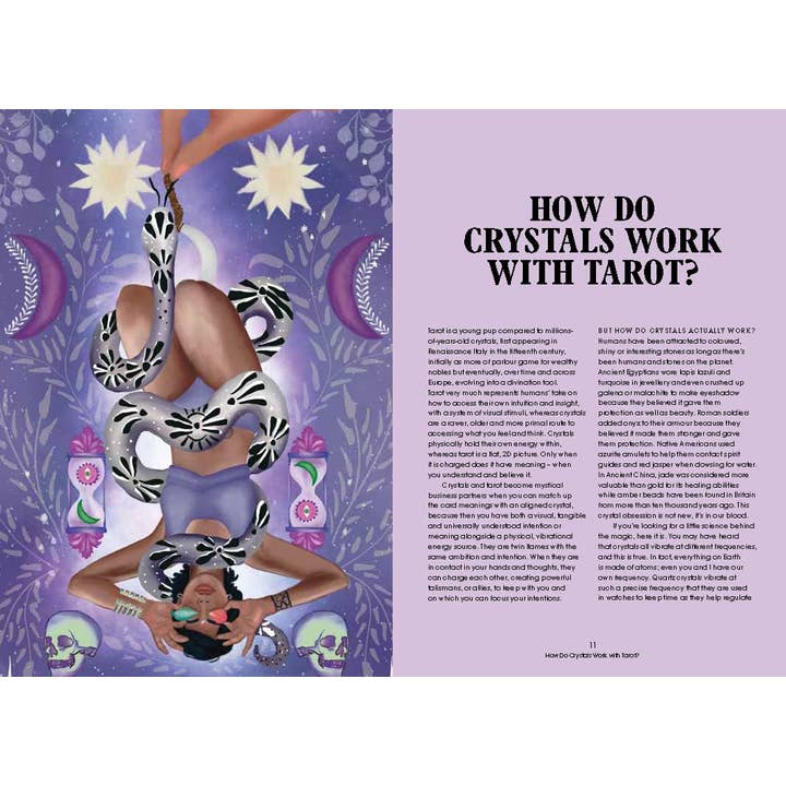 Cardshouse – Engroshandel Tarotkort – Crystal Magic Tarot-kort Orange Flodhest3