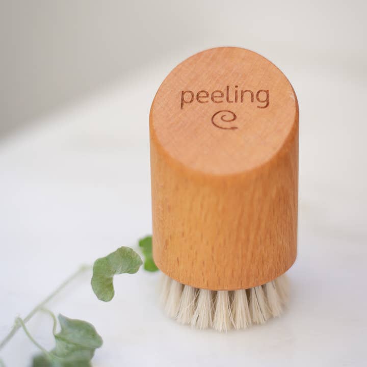 Croll & Denecke - Vendita all'ingrosso Peeling viso - Spazzola per il viso in legno - Spazzola esfoliante per massaggio spa a secco1