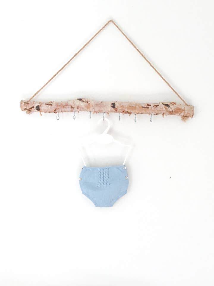 Nós e Tranças - Wholesale Underwear/Diaper Cover - Baby - Tapa Fraldas Azul Lã1