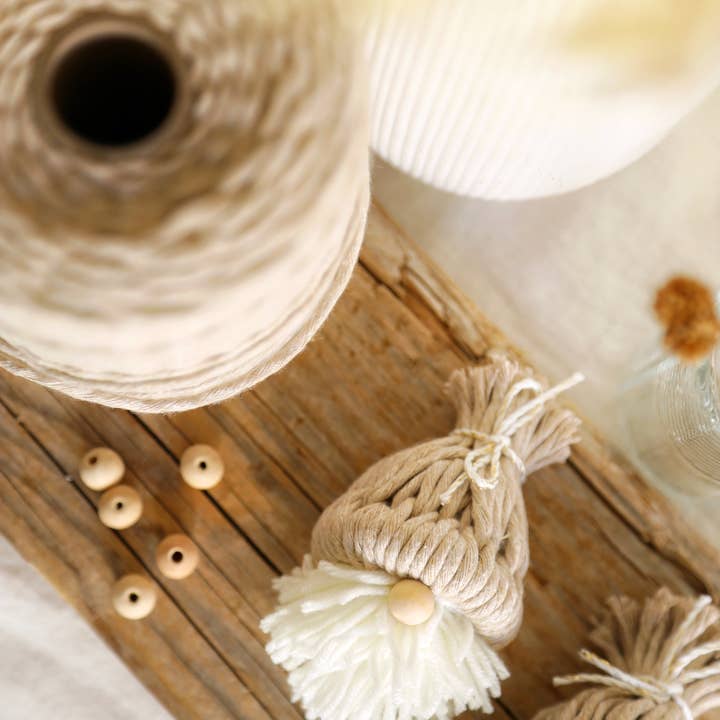 The Frenchie Knot - Wholesale Christmas Decoration - Macrame Christmas Gnome2