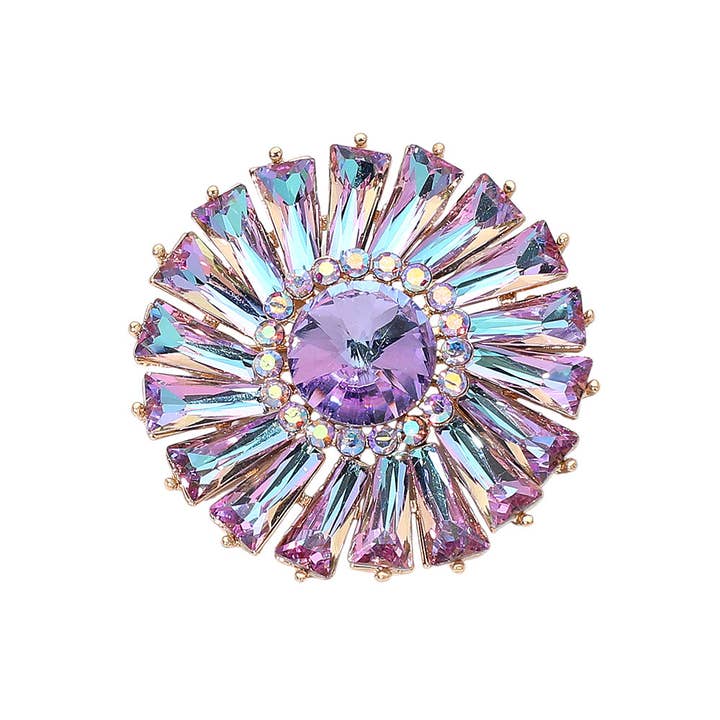 Sensibling Corp. - Vente Broches - Broche Fleur en Pierre Précieuse Radieuse19