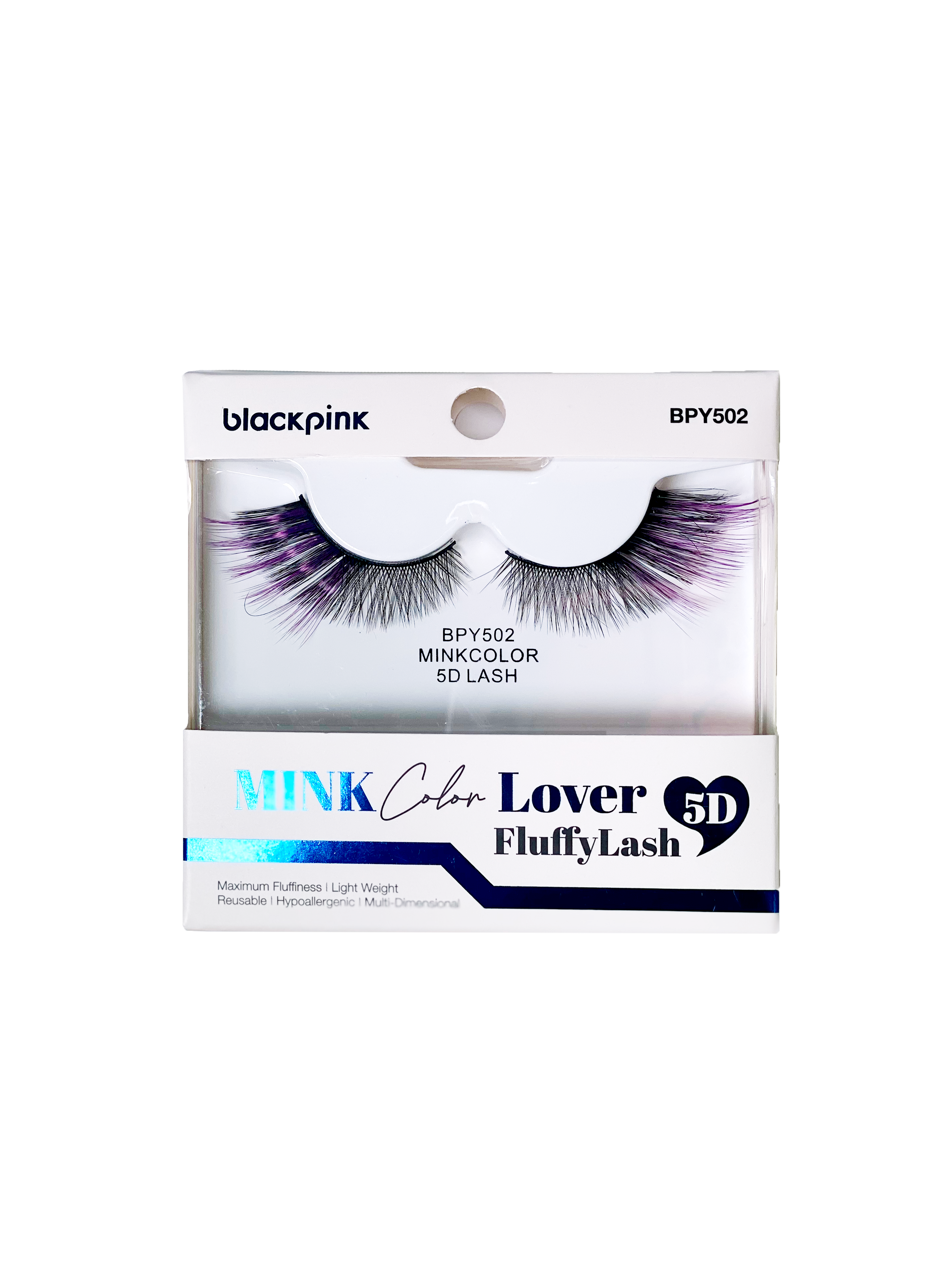 SM Beauty LLC - Wholesale False/Fake Eyelashes - Blackpink - 5D Mink Color Lover Fluffy Lash1