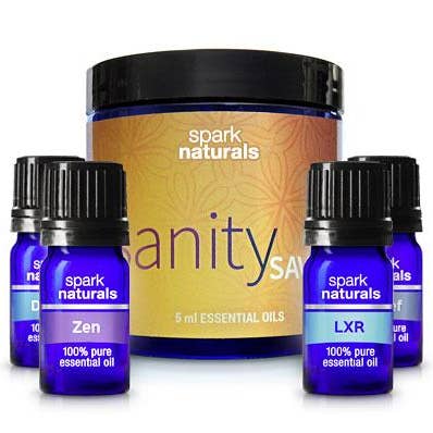 Sanity Saver | Kit för eteriska oljor för wholesale av SPARK NATURALS ESSENTIAL OILS
