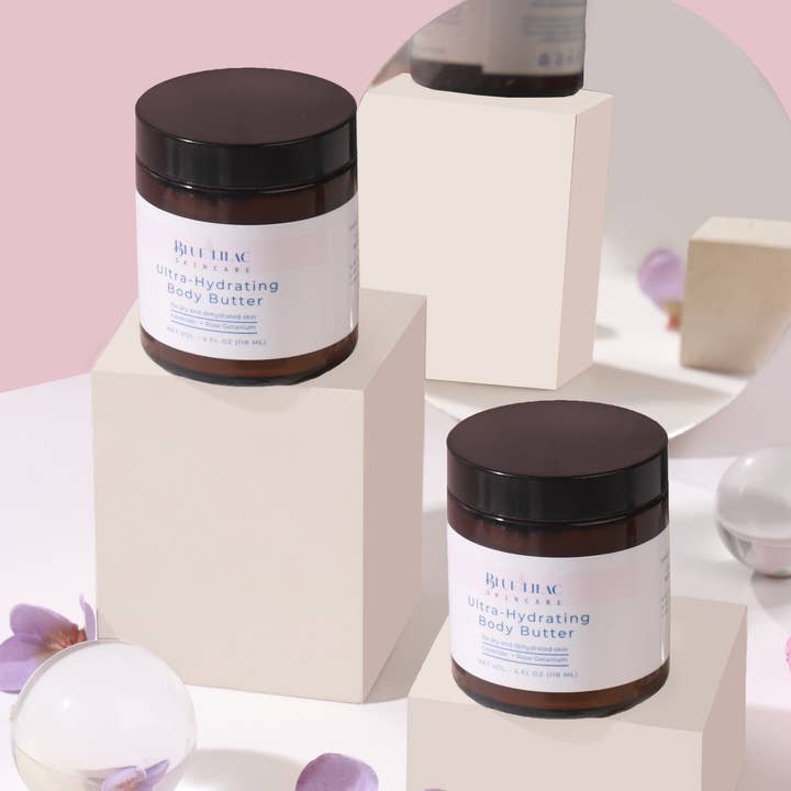 Blue Lilac Skincare - Wholesale Body Balm/Butter - ULTRA-HYDRATING BODY BUTTER 6OZ/177ML0
