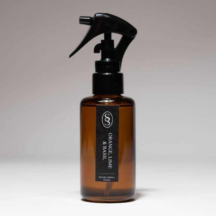 Orange, Lime & Basil Natural Room Spray - Refreshing for wholesale by Snug Scent LTD