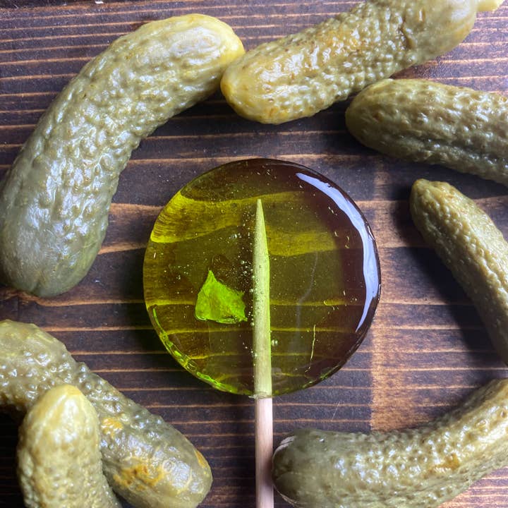 Good Lolli - Wholesale Lollipop - DILL PICKLE LOLLIPOP