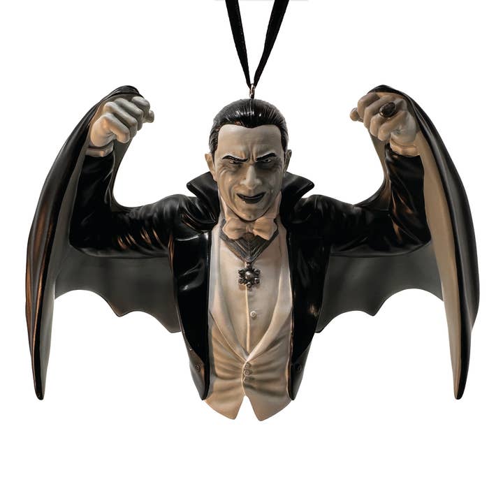 Retro-a-go-go! - Wholesale Ornament - Bela Lugosi is Dracula Masterpiece Ornament - Silver Screen