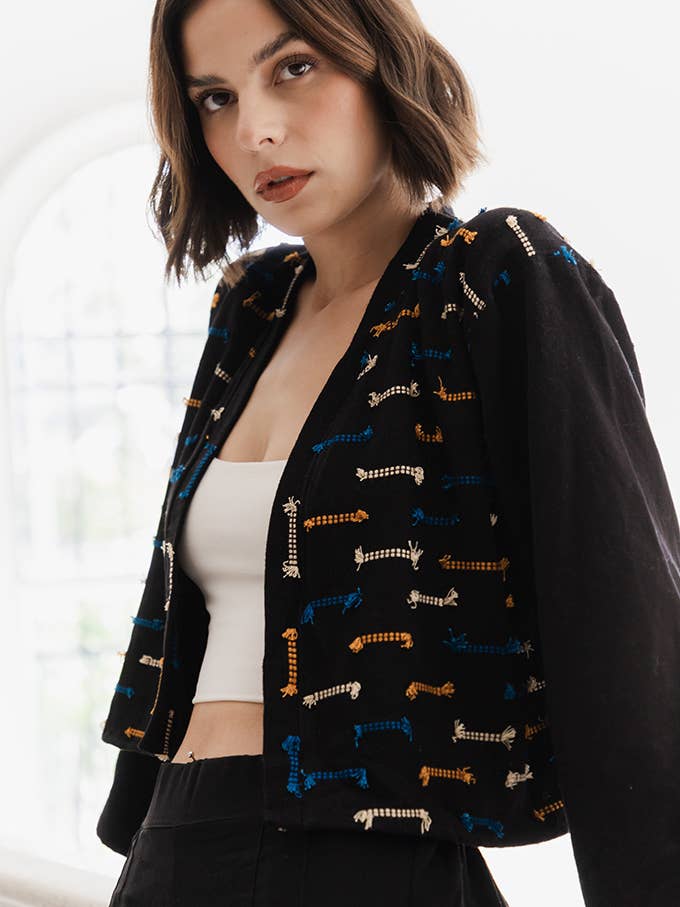 Blazer Kukulkan per la vendita all'ingrosso da parte di Montsera Collective