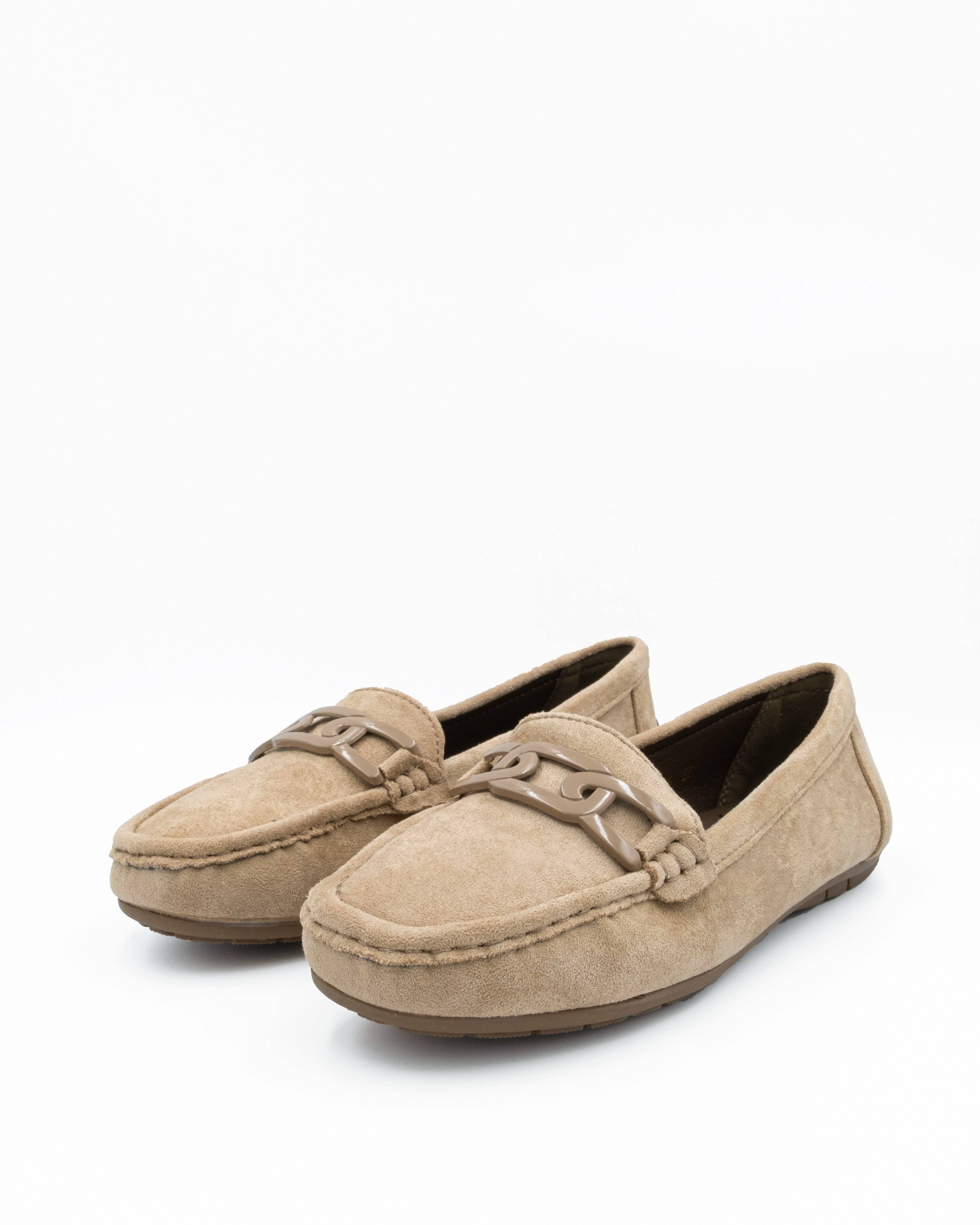 CEREZA - Vente Mocassins – femme - Mocassins à chaîne décorative3