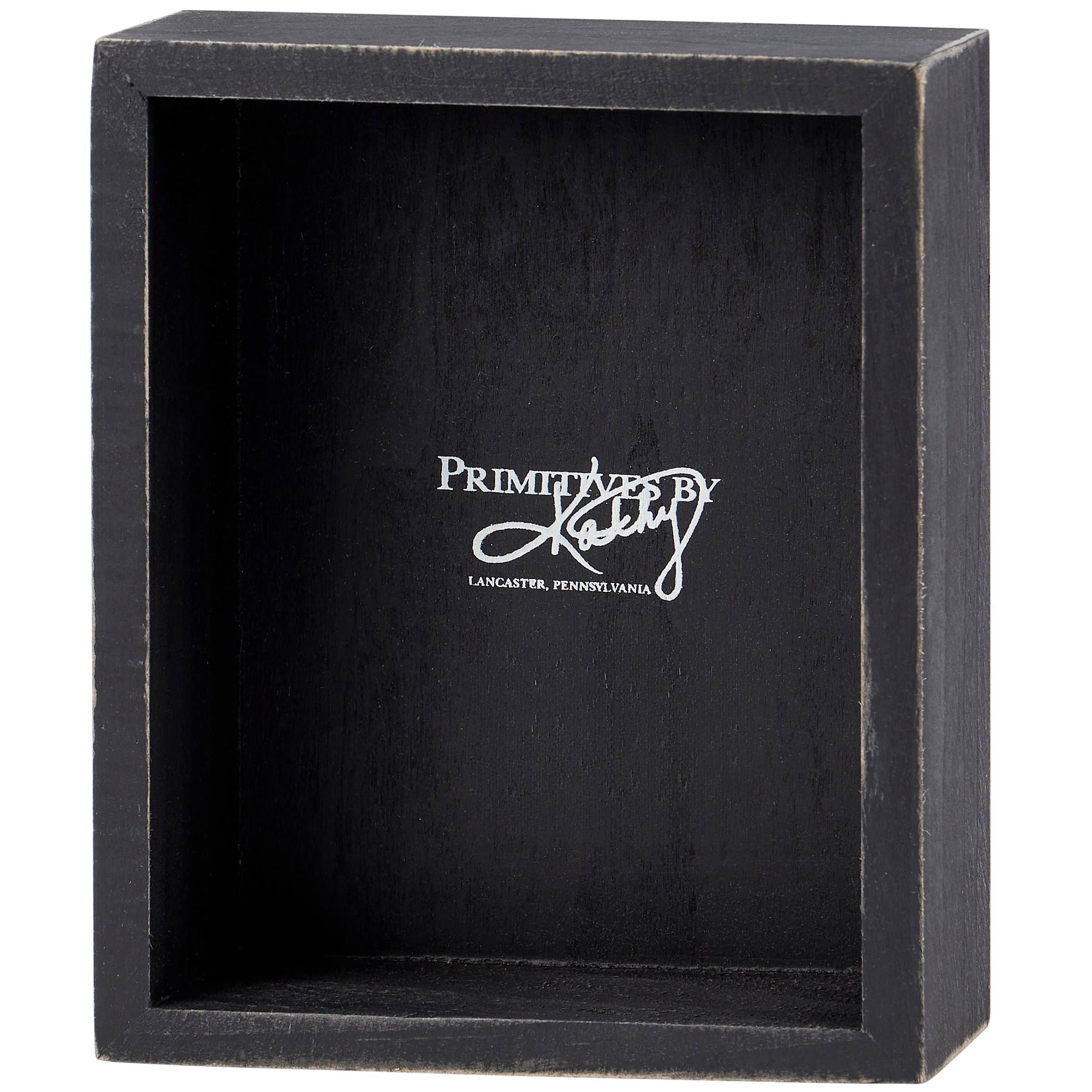 Primitives by Kathy - Wholesale Desk/Tabletop Sign - I Should Mind My Business Box Sign1