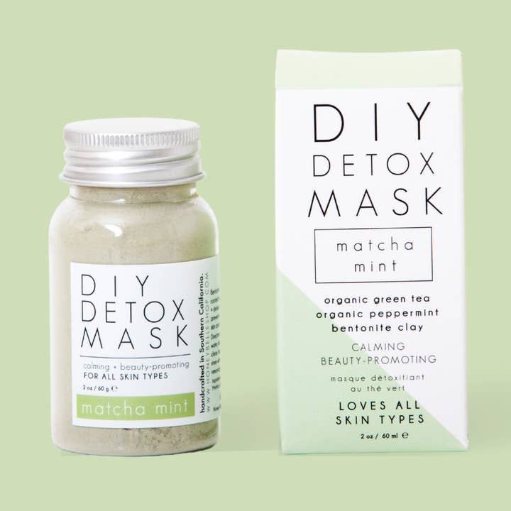 House of Honey Belle - Vente Masque pour le visage - Masque détox à faire soi-même à la menthe Matcha0