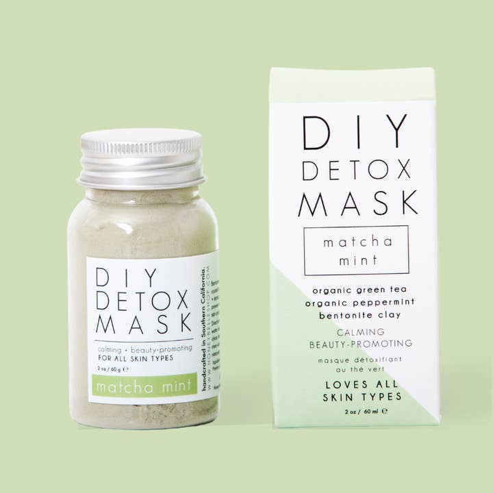 Honey Belle - Wholesale Skincare Face Mask - Matcha Mint DIY Detox Mask