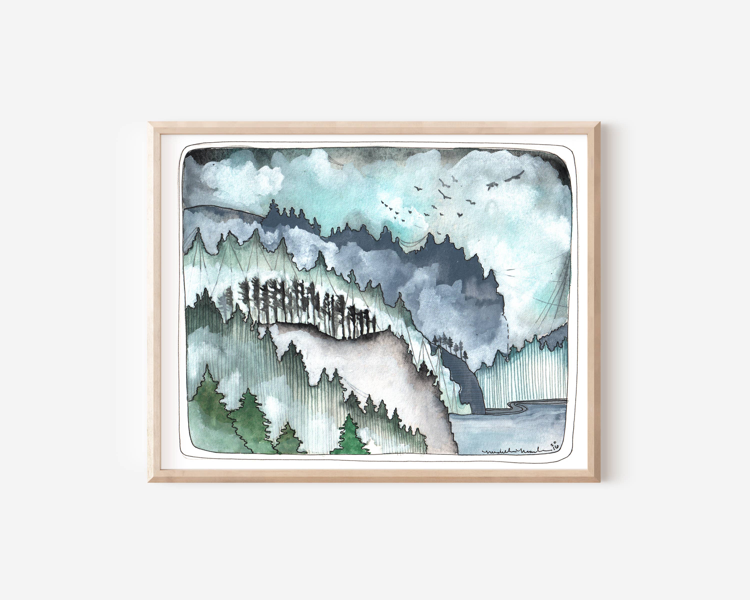 michele maule - Wholesale Art Print - 11'' x 14" NW Pacific Coast Art Print3