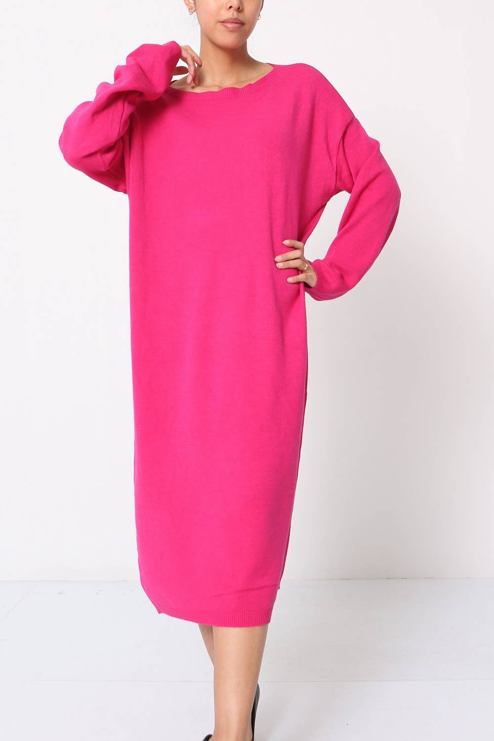 LÉA & LUC - Wholesale Dress - Women's - Sweater dress REF. 2227124