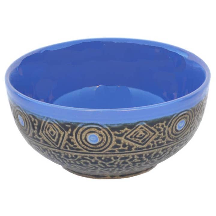 Always Azul Pottery - Wholesale Bowl - Southwest Chili Soup Bowls Box Set