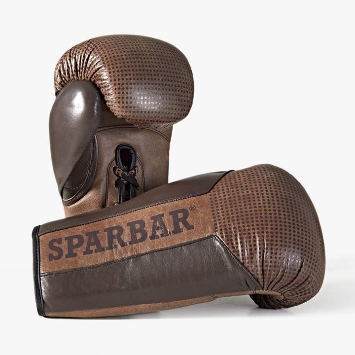 SPARBAR® SB1 LACED BOXING GLOVE - VINTAGE BROWN for wholesale by SPARBAR