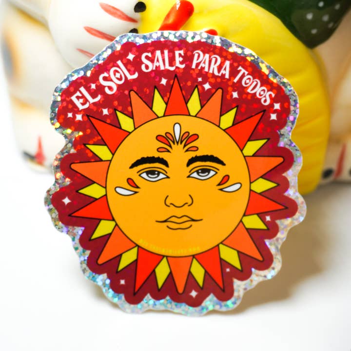 PARTIMEWORKS - Wholesale Sticker - Sol Para Todos 3" Sticker2