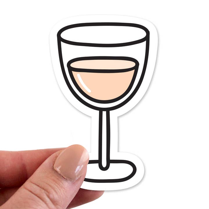 White Wine | Sticker for wholesale by by brie