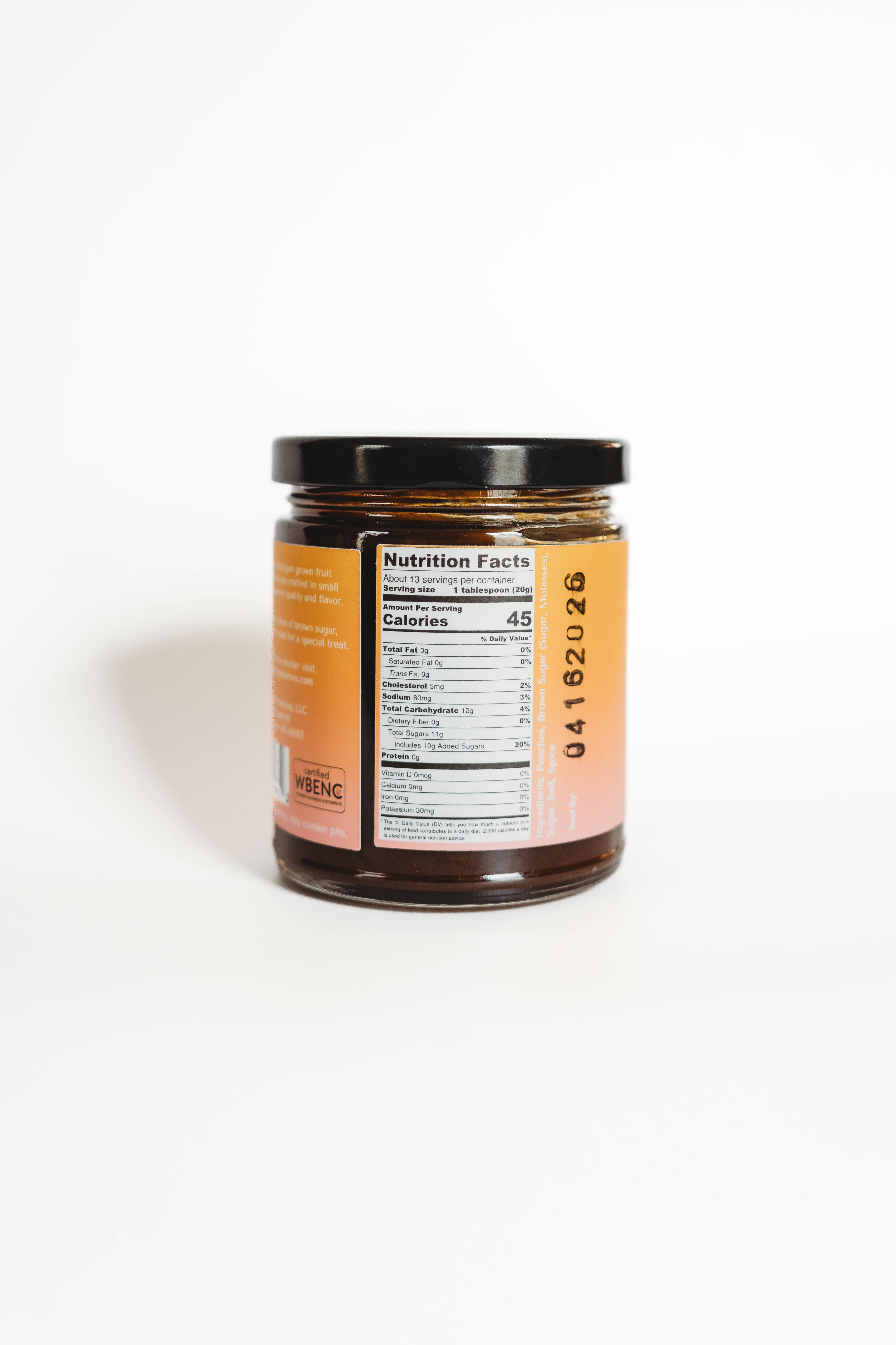 Cellar Door Preserves - Wholesale Jam/Jelly - Peach Jam with Brown Sugar4