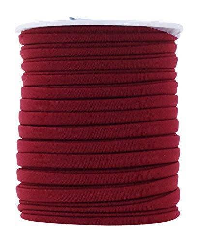 Mandala Crafts - Wholesale Craft Supplies - Mandala Crafts Soft Elastic Cord from Spandex Nylon Fabric for Jewelry Making, Sewing, and Crafting2