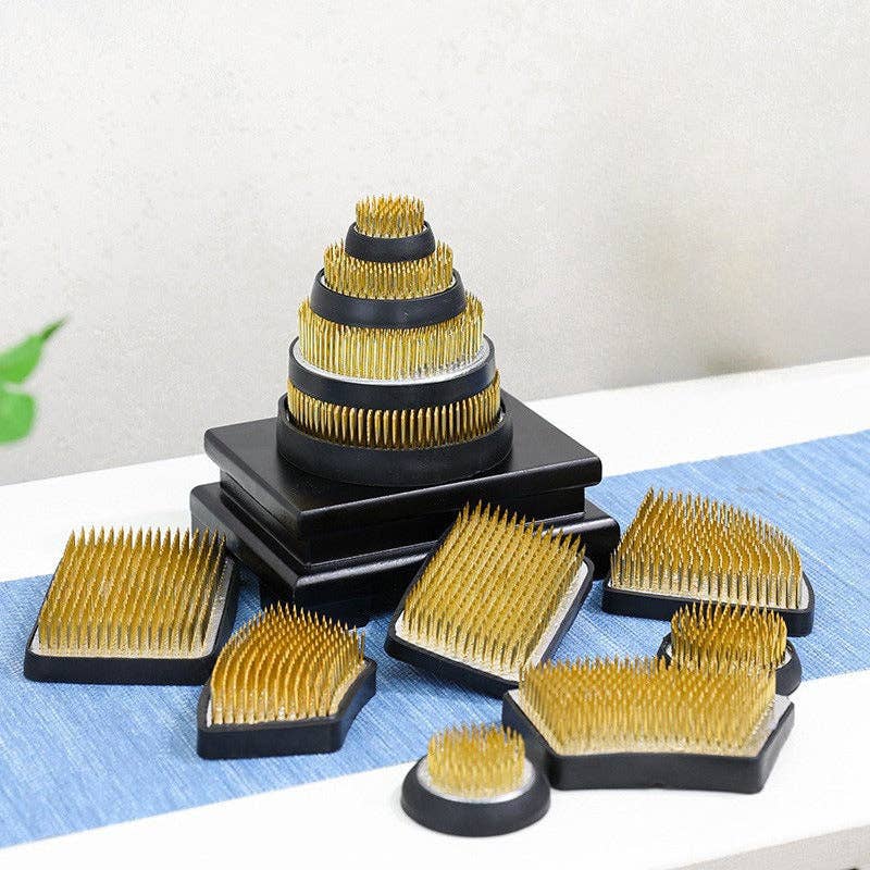 Gohobi （We cover U.S. import duties） - Vendita all'ingrosso Decorazioni da tavolo - Gohobi Ikebana Kenzan Supporto per Fiori in Acciaio Inossidabile26