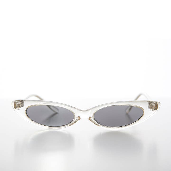 Narrow Punk Rock Cat Eye Sunglass - Slim for wholesale by SUNGLASS MUSEUM