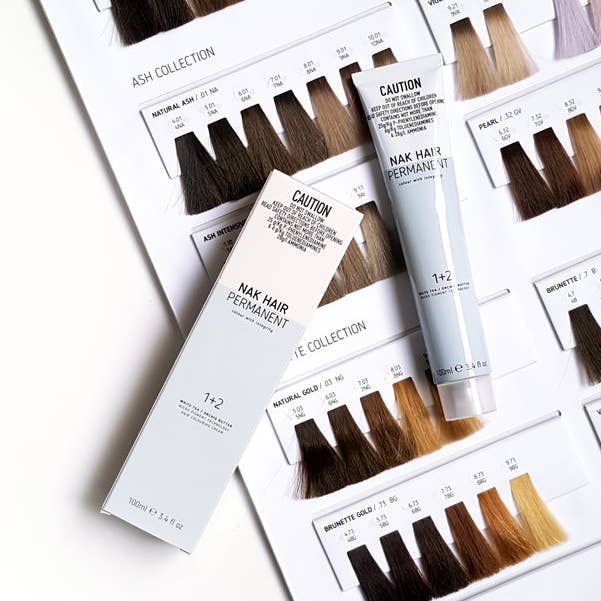 Nak Hair Permanent Hair Color 100 ml for wholesale by Glow Salon Supplies