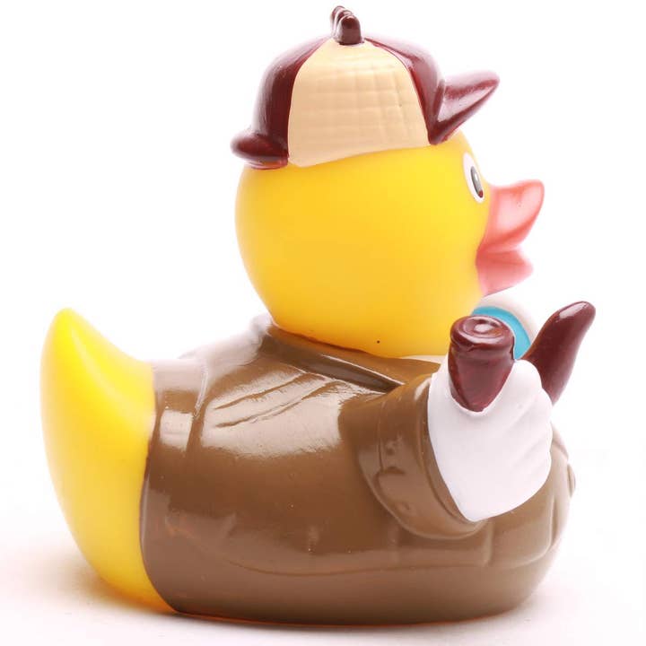 Duckshop - Wholesale Bath Toy - Baby - Rubber Duck Sherlock Holmes - rubber duck