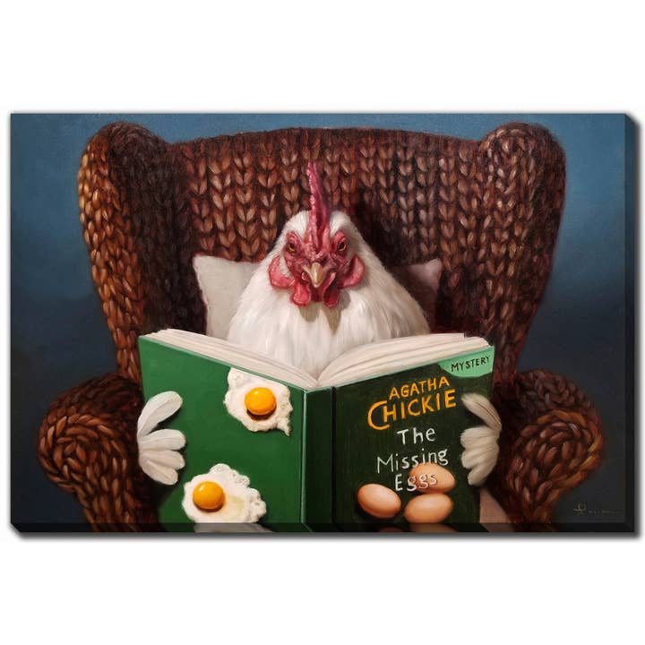 Chick Lit Printed 38x60 Canvas Wall Art for wholesale by Streamline Art