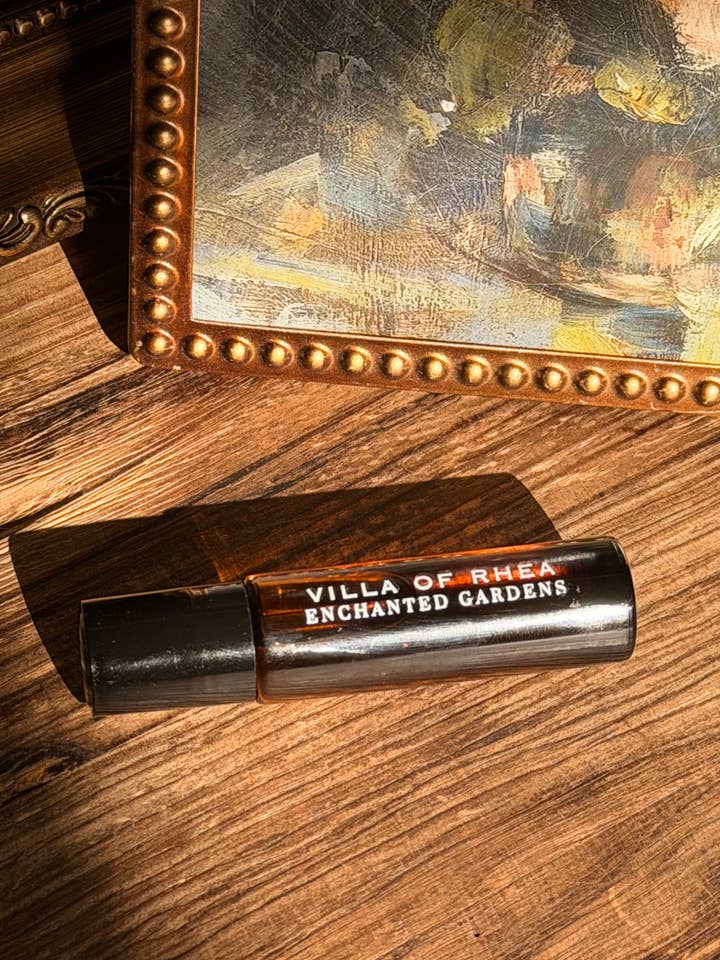 Enchanted Perfume Rollerball | Mandarin, Lotus Blossom & Linen Musk for wholesale by Villa of Rhea