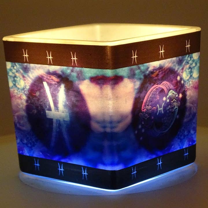 Vela de Orquídea de Baunilha Negra - Signo de Peixes por atacado de Aroma Greece