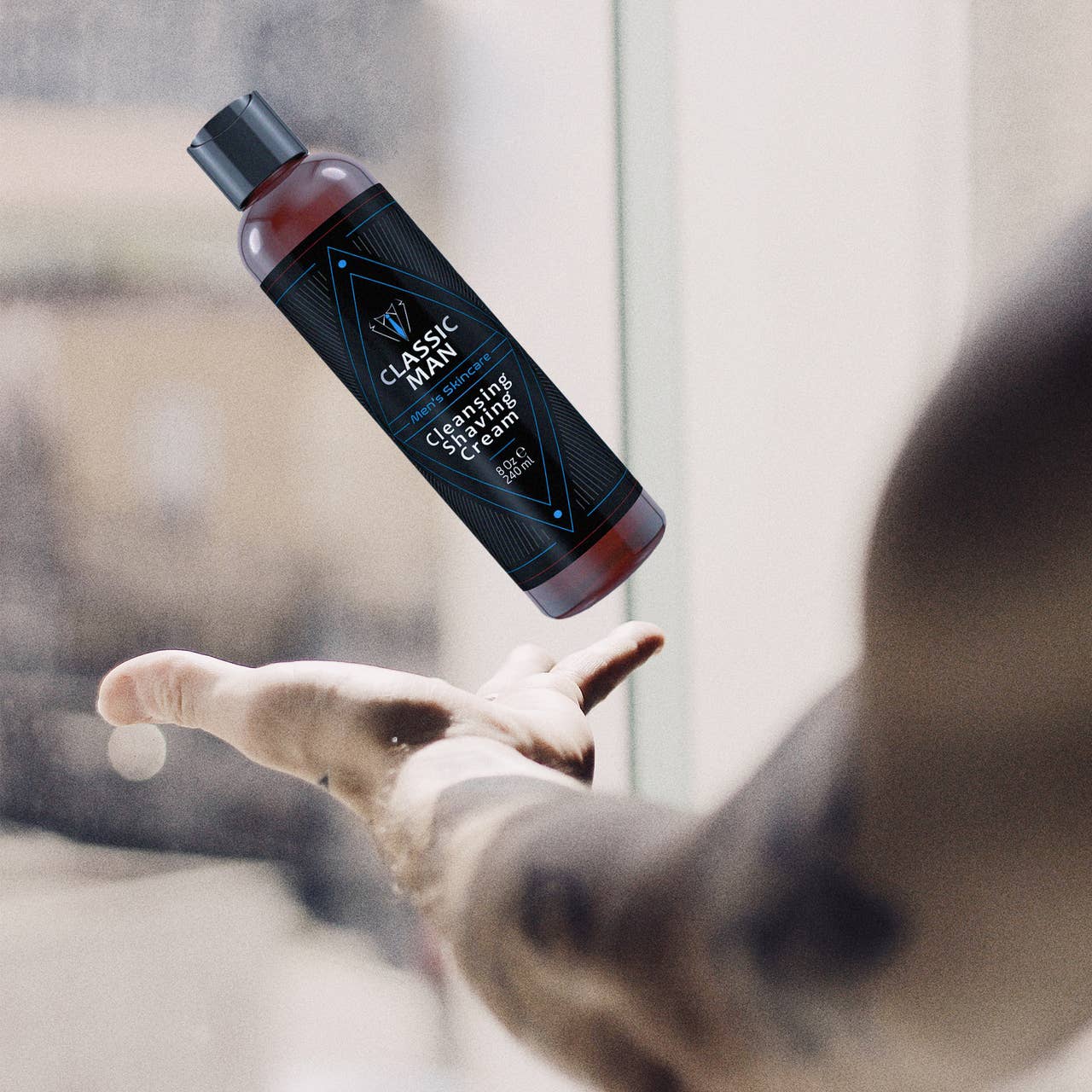 The Midwest Sea Salt Company - Wholesale Shaving Cream - Men's - Classic Man Cleansing Shaving Cream - 8oz1