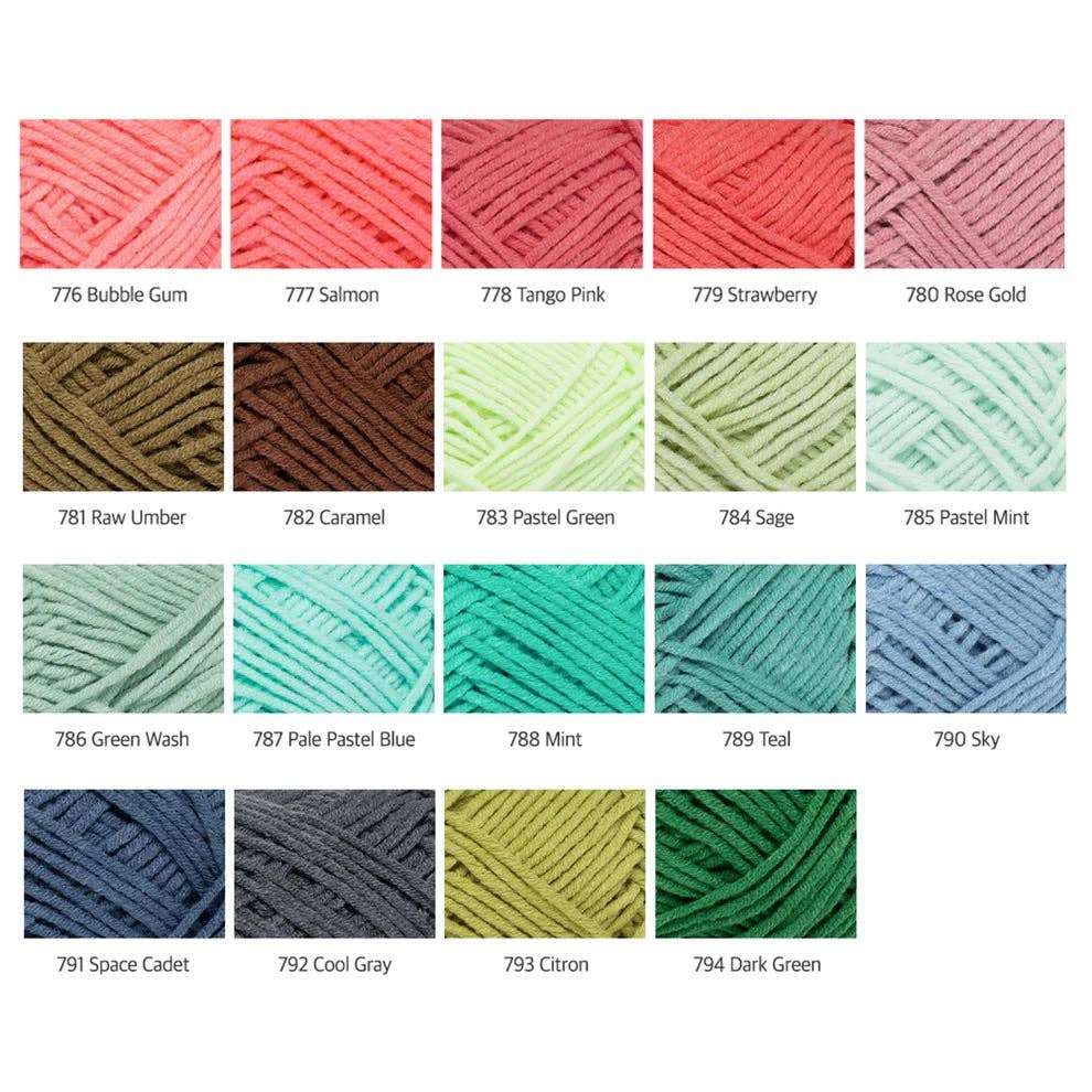 Luv Loop Craft - Vente Fils à tricoter - Fil à Tricoter pour Bébé - Happy Cotton 45g - Idéal pour Débutants7
