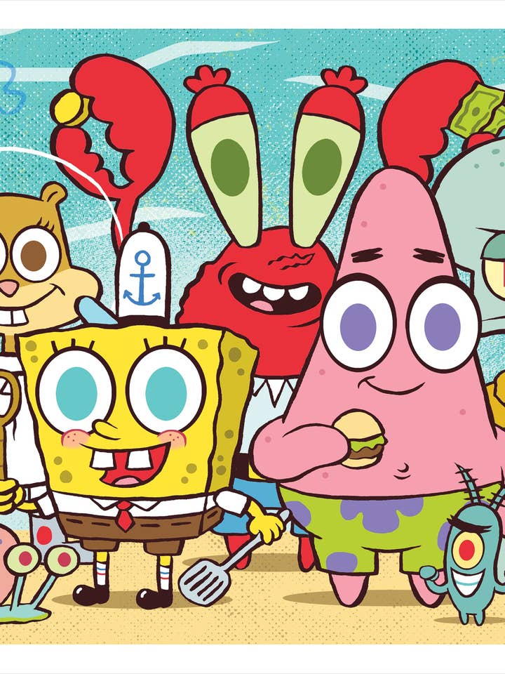 Stampa artistica 8 x 10 di "Spongebob" per la vendita all'ingrosso da parte di Jellykoe