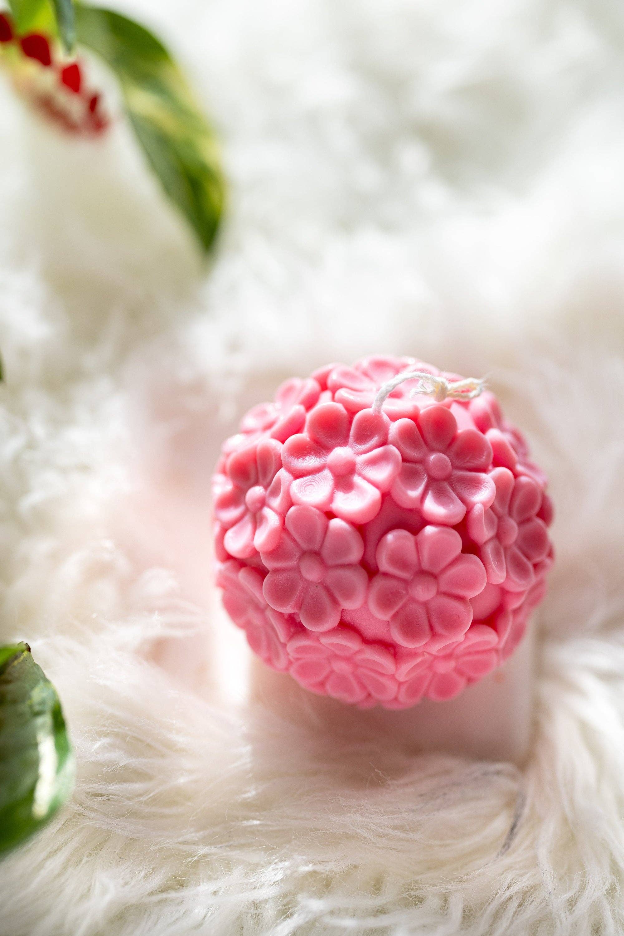 MySunshineCandless - Vente Bougies originales - Bougie en forme de bol à fleurs, bougie en forme de fleur, bougie d'amour, épingle2