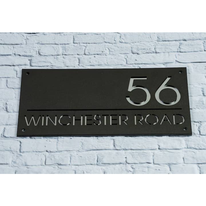 Anpassad adressskylt med husnummer för wholesale av Glow Neon