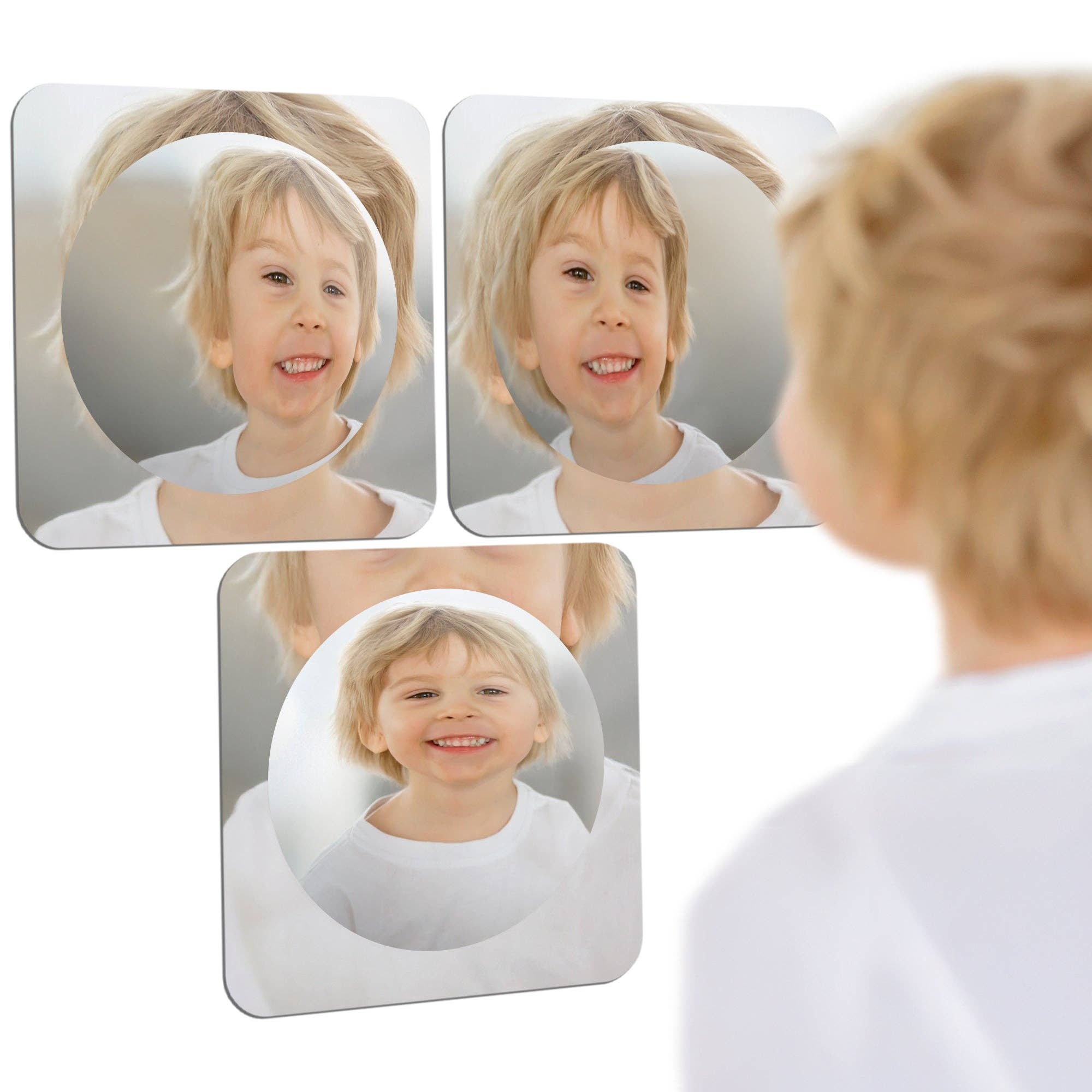 Special Supplies - Wholesale Wall Mirror - Special Supplies Sensory Bubble Wall Mirror - Interactive Acrylic Mirrors for Wall Decoration and Sensory Toys for Kids Classroom or Home -Sensory Room Decor -Visual, Tactile Stimulation1