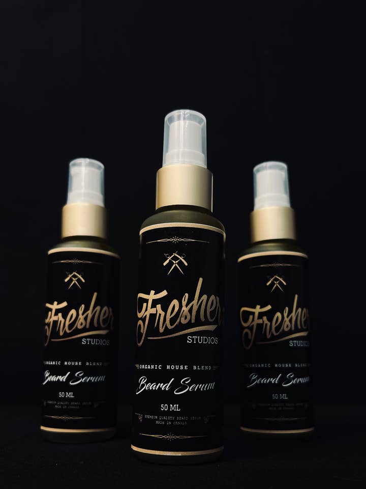 Fresher Studios House Blend Beard Serum for wholesale by Fresher Studios