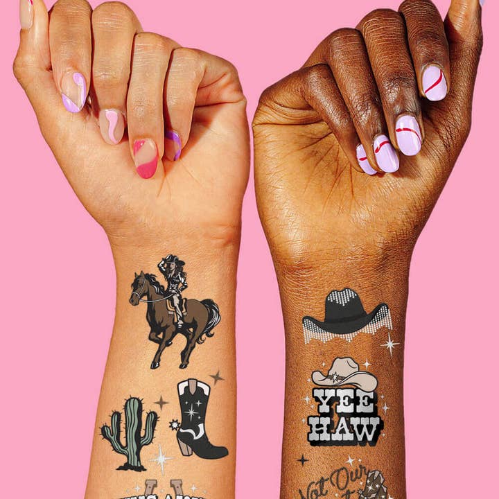 xo, Fetti - Wholesale Temporary Tattoo - Texas Hold 'Em Tattoos - 50 temporary tattoos