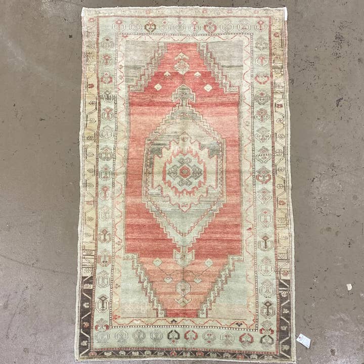 Tappeto vintage turco | 4,9 x 8,4 per la vendita all'ingrosso da parte di Vintage Loomz
