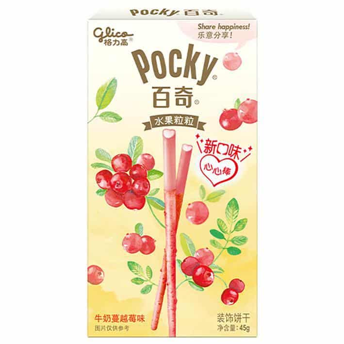 Pocky Sticks Milk Cranberry 45g for wholesale by Sahara Stock & Go wholesale