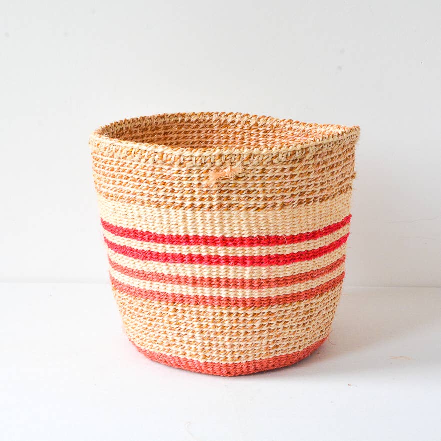 Crafts by Solid - Wholesale Basket - Handwoven Sisal Baskets - Colourful hues - XXS - XXL62