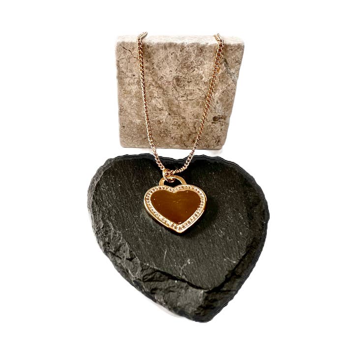 Gold Plated Heart Charm for wholesale by Beadsworld