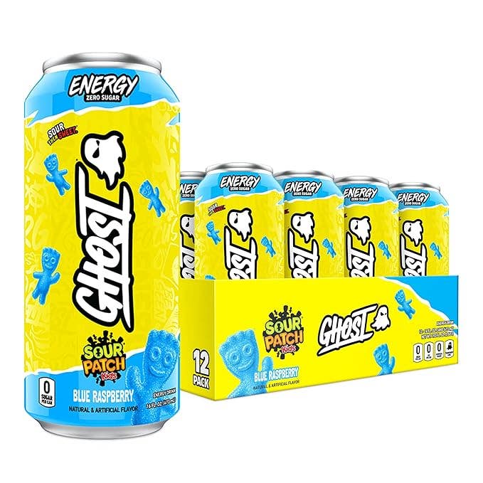 GHOST® ENERGY X SOUR PATCH KIDS® BLUE RASPBERRY for wholesale by Swift Trade Group LLC