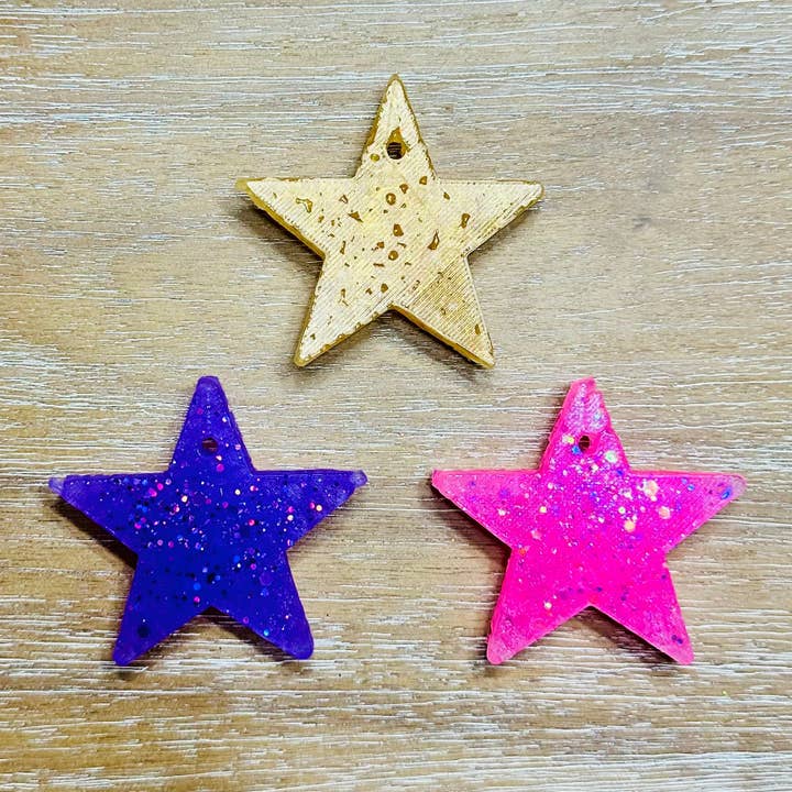 **Custom** Mini Star Car Freshie for wholesale by Southern Creek Wholesale