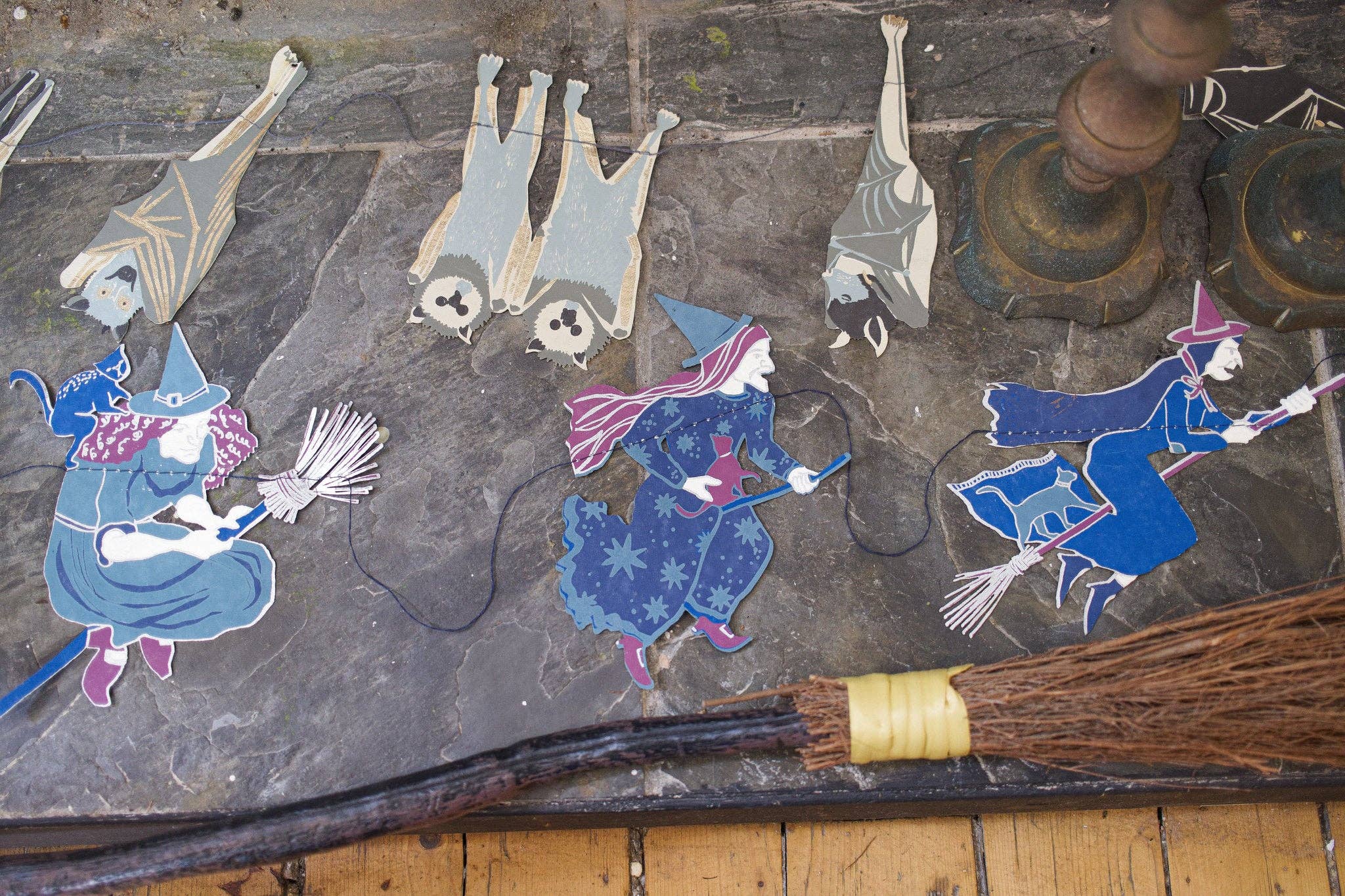 East End Press – wholesale Bunting/Krans – Wicked Witches sydd girlang10