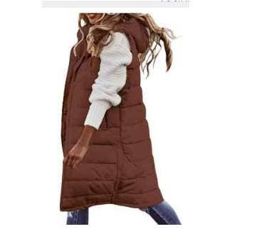 Queen Fashion – wholesale Jacket – Women's –  trendy women's vest hooded layering piece3